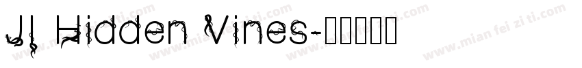 JI Hidden Vines字体转换